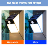 LED Solar Wall Light IP65 Waterproof Floodlight Outdoor Spotlight PIR-TI00875-Veeddydropshipping